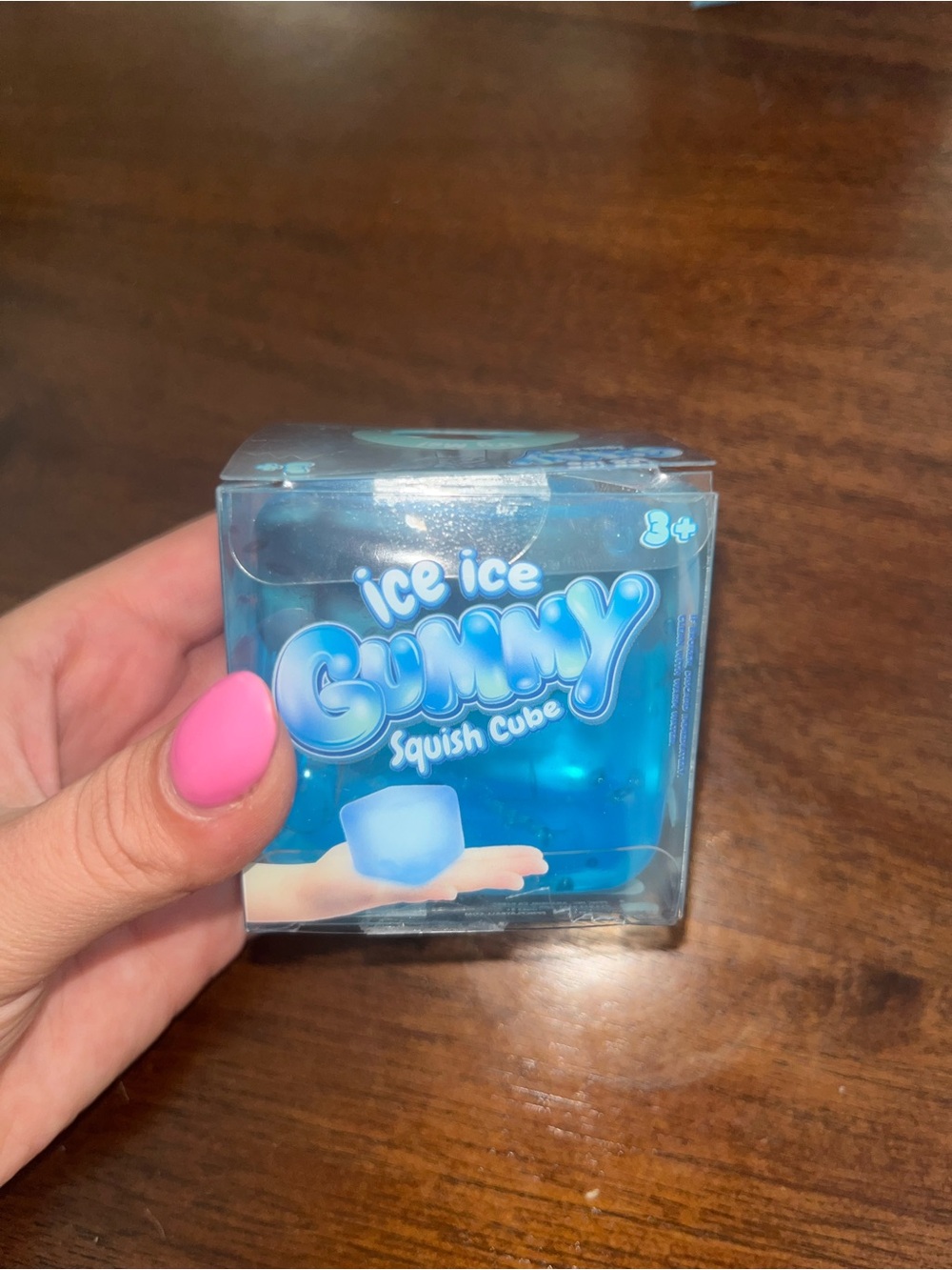Squish Cube - Blue mini